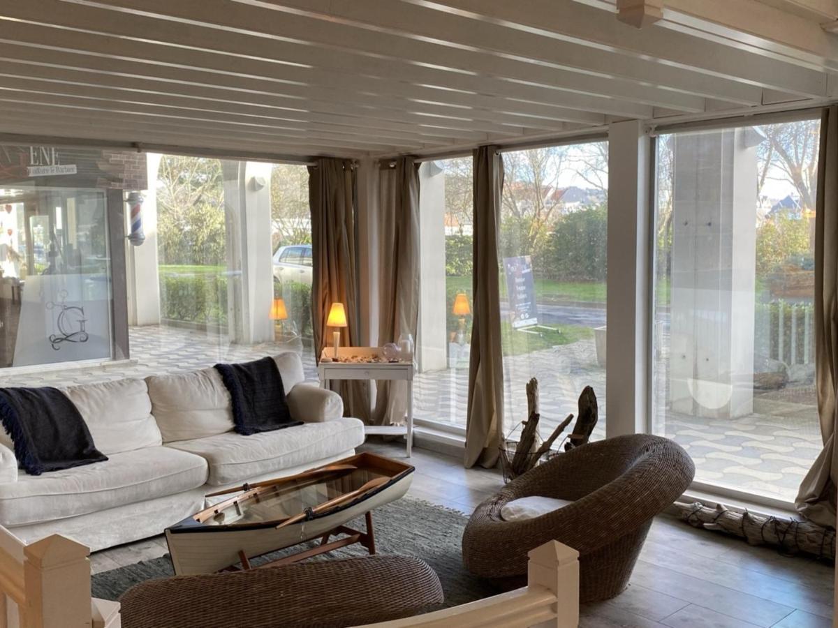 Grand Duplex En Front De Mer Avec 3 Chambres, Animaux Acceptes, Equipements Complets, Cabourg - Fr-1-487-321 Exteriör bild