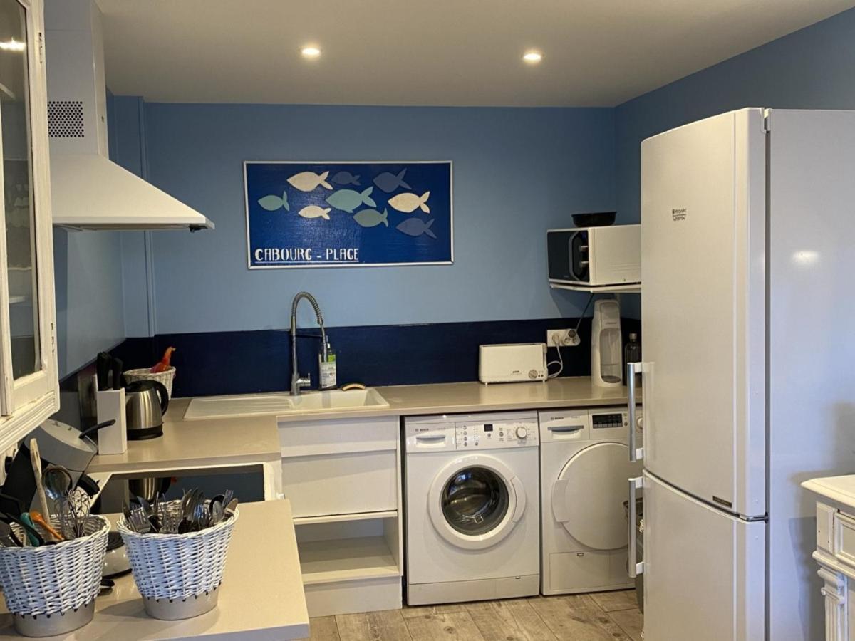 Grand Duplex En Front De Mer Avec 3 Chambres, Animaux Acceptes, Equipements Complets, Cabourg - Fr-1-487-321 Exteriör bild